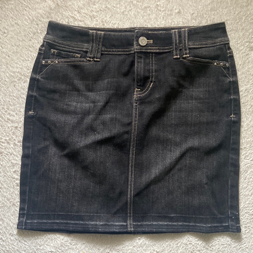 WHBM Denim Skirt